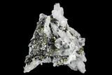 Chalcopyrite, Sphalerite and Quartz Association - Peru #126574-1